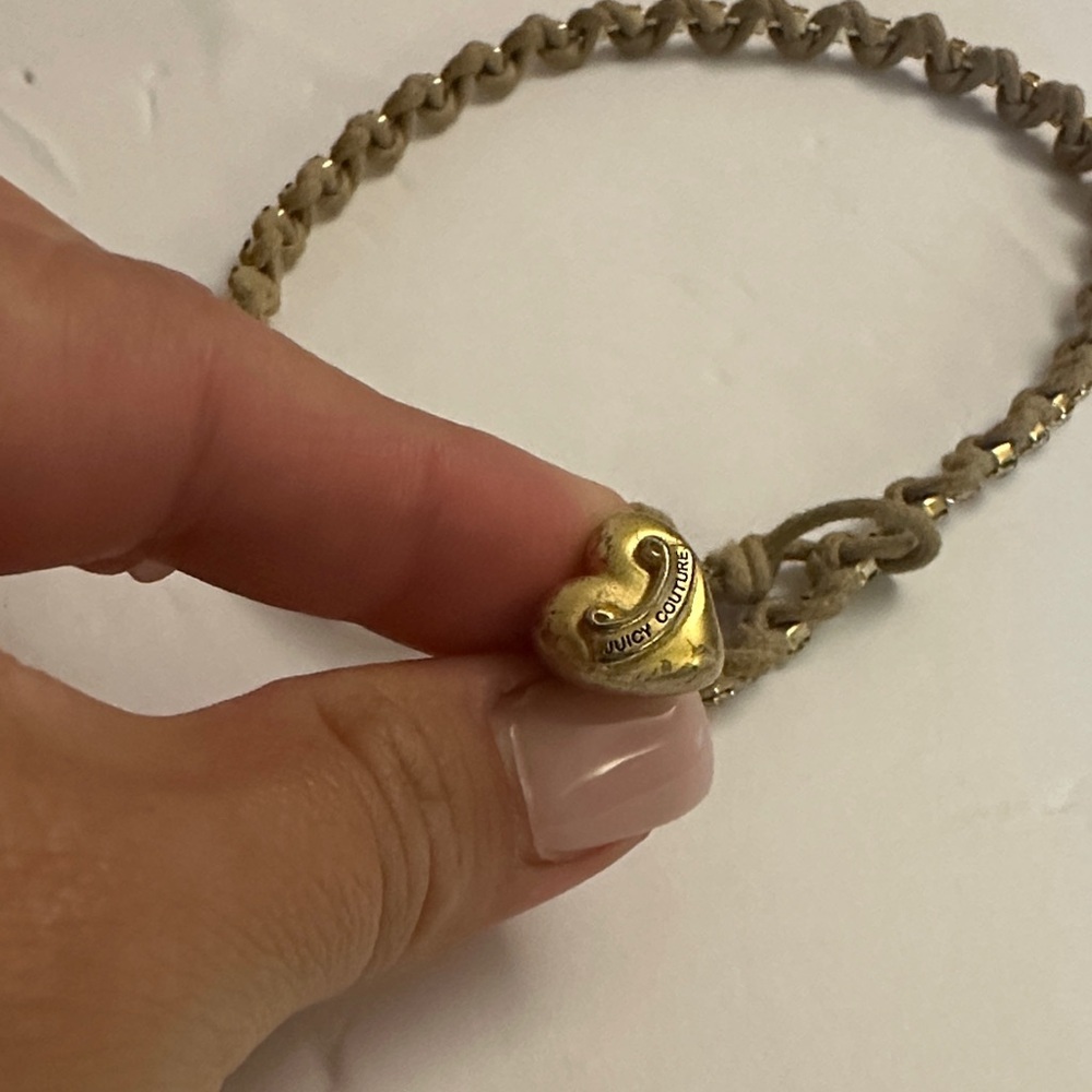 Juicy Couture Gold Heart Bag Charm
